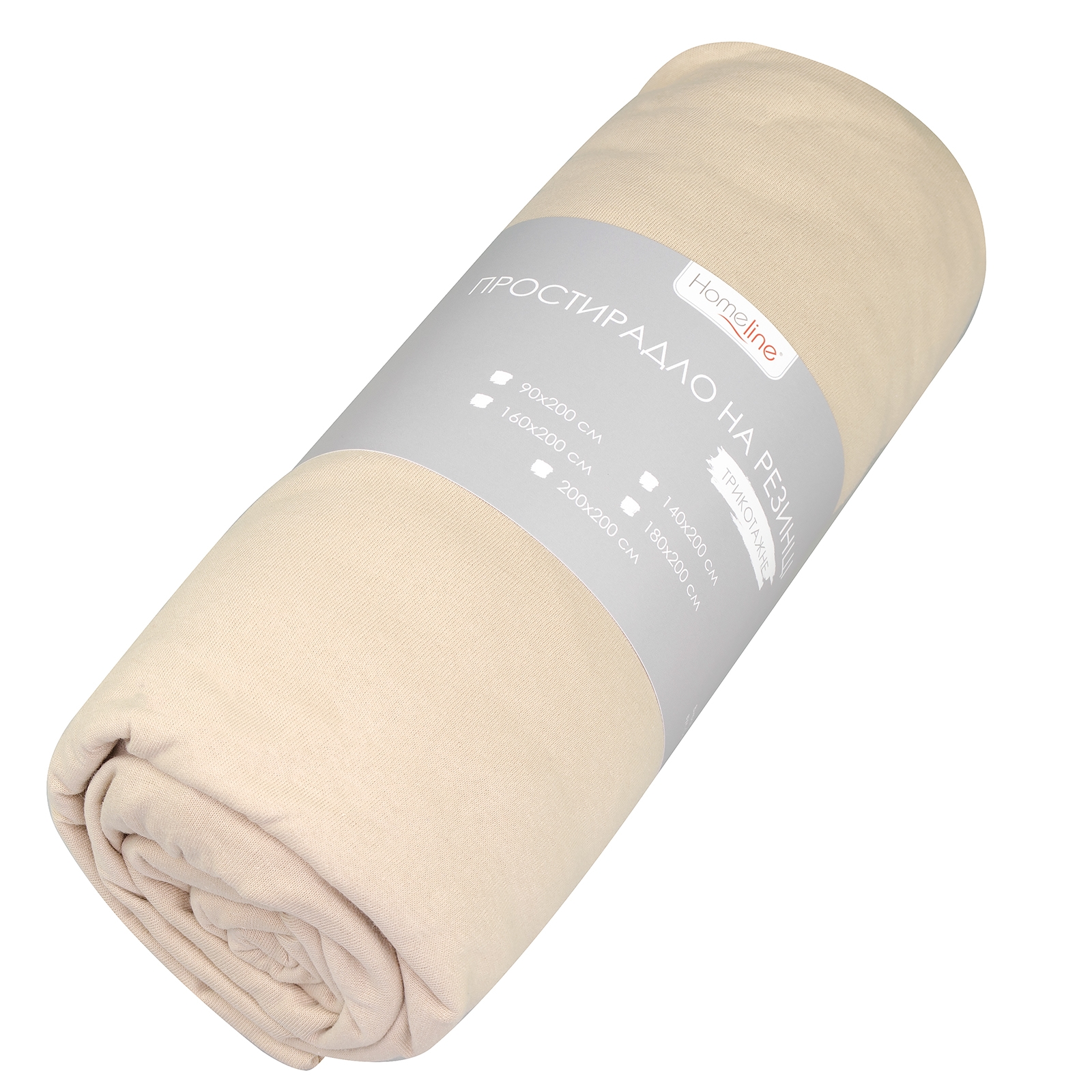 Простирадло на гумці HOME LINE (159159), 90х200см, трикотаж